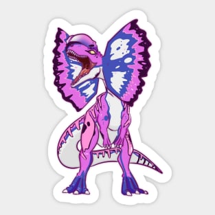 Aurora Colorful Dilphosaurus Sticker